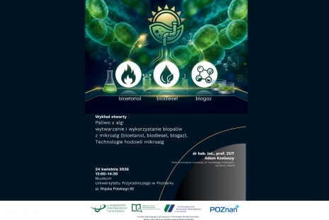 Grafika wspomagana z AI promująca wykład